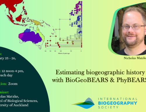 Workshop – Estimating biogeographic history with BioGeoBEARS and PhyBEARS